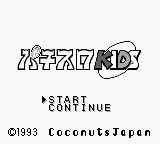 Pachi-Slot Kids (Japan) Title Screen